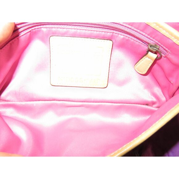 Coach 2005 Soho Swarovski Crystal Distressed Vachetta Leather Demi Flap Bag - Picture 9 of 12